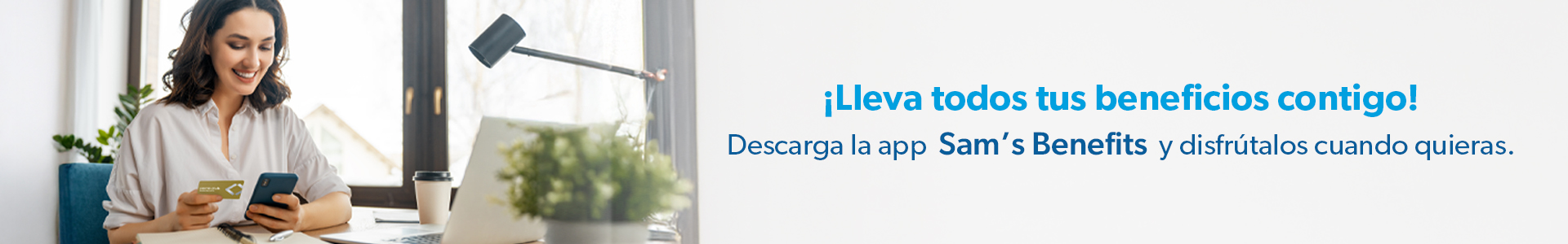 Sam's Club samsclub samsbenefits hazte socio cine viajes hot deals restaurantes educacion ropa accesorio mascotas salud entretenimiento fitness puntos